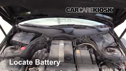 2003 Mercedes-Benz C230 Kompressor 1.8L 4 Cyl. Supercharged Coupe (2 Door) Batterie Changement